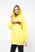 желтый фото Женский свитшот К9.0590 купить в Одессе по оптовым ценам