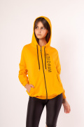 оранжевый фото Женская толстовка 1016 купить в Одессе по оптовым ценам