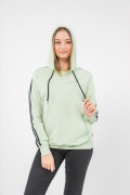 фисташковый фото Женский свитшот К9.0598 купить в Одессе по оптовым ценам