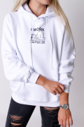 белый фото Женская толстовка K9.0448 купить в Одессе по оптовым ценам