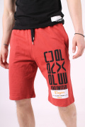 красный фото Мужские шорты 1032 купить в Одессе по оптовым ценам