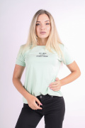 мята фото Женская футболка 1082 купить в Одессе по оптовым ценам