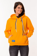 оранжевый фото Женский свитшот К9.0615 купить в Одессе по оптовым ценам