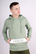 оливковый фото Мужское худи 00639 купить в Одессе по оптовым ценам