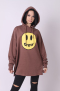 коричневый фото Женская толстовка K9.0491 купить в Одессе по оптовым ценам
