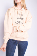 бежевый фото Женский свитшот 1052 купить в Одессе по оптовым ценам