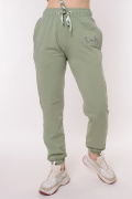 оливковый фото Женские спортивные штаны 900653 купить в Одессе по оптовым ценам