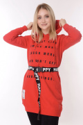 красный фото женская туника K9.0461 купить в Одессе по оптовым ценам
