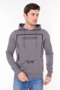 серый фото Мужское худи 00638 купить в Одессе по оптовым ценам