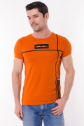 оранжевый фото Мужская футболка 01004 купить в Одессе по оптовым ценам