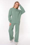 оливковый фото Женский спортивный костюм 00602 купить в Одессе по оптовым ценам