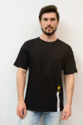 черный фото Мужская футболка E9. 00199 купить в Одессе по оптовым ценам