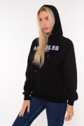 черный фото Женская толстовка K9.0365 купить в Одессе по оптовым ценам