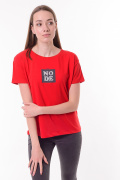 красный фото Женская футболка 900742 купить в Одессе по оптовым ценам