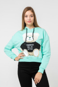аквамарин фото Женский свитшот к9.00349 купить в Одессе по оптовым ценам