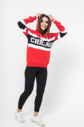 красный фото Женский свитшот К9.0622 купить в Одессе по оптовым ценам