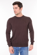 коричневый фото Мужской свитшот  TR0024 купить в Одессе по оптовым ценам