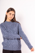 Джинс фото Женский свитер 4007 купить в Одессе по оптовым ценам