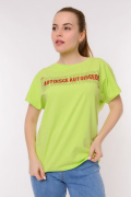 салатовый фото Женская футболка 900695 купить в Одессе по оптовым ценам