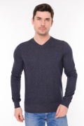 темно синий фото Мужской джемпер 00648 купить в Одессе по оптовым ценам