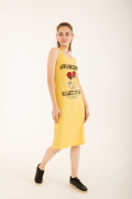 желтый фото женское платье K7.00560 купить в Одессе по оптовым ценам