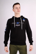 черный фото Мужское худи 00636 купить в Одессе по оптовым ценам