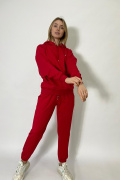 красный фото Женский спортивный костюм 1050 купить в Одессе по оптовым ценам