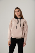 бежевый фото Женский свитшот К9.00566 купить в Одессе по оптовым ценам