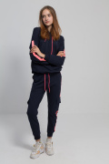 темно синий фото Женский спортивный костюм 900661 купить в Одессе по оптовым ценам