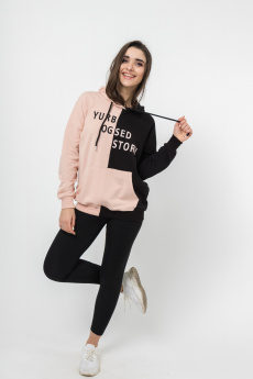 Женский свитшот К9.0659 фото Женский спортивный костюм 1015 купить в Одессе по оптовым ценам