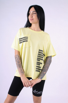 Женская футболка 900124 фото Купить оптом женскую одежду от производителя Одесса | LITTLE SECRET и GIOVEDI