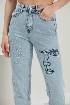 Женские джинсы 5031 фото Купить оптом женскую одежду от производителя Одесса | LITTLE SECRET и GIOVEDI