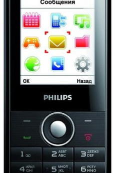 Philips Xenium X116 Black фото Телефоны :: Электроника