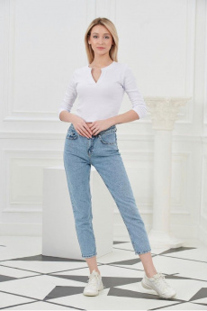 Женские джинсы 5018 фото Купить оптом женскую одежду от производителя Одесса | LITTLE SECRET и GIOVEDI