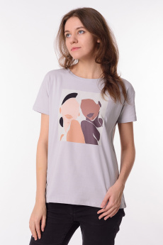 Женская футболка 900764 фото Купить оптом женскую одежду от производителя Одесса | LITTLE SECRET и GIOVEDI
